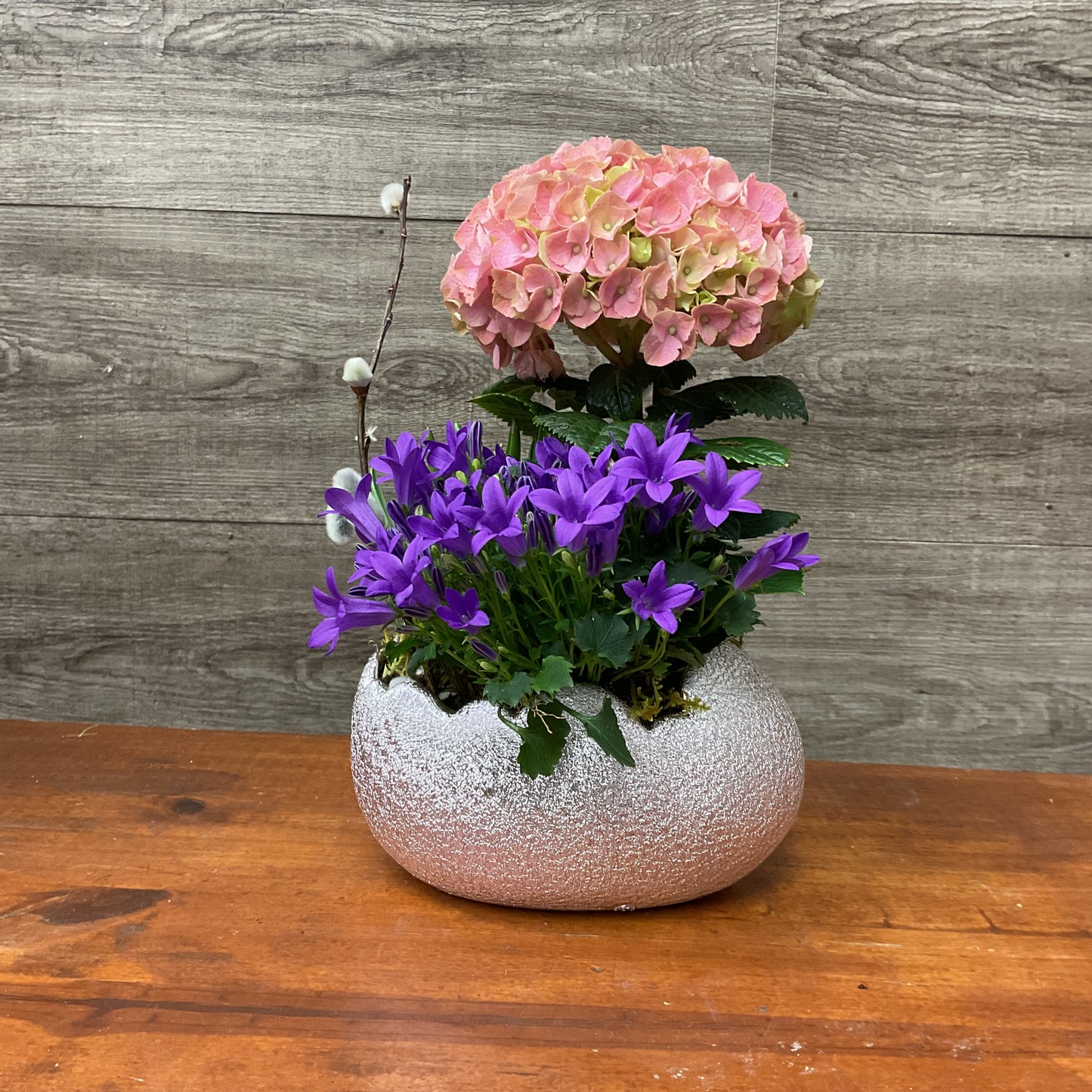 Cracked Egg Easter Planter