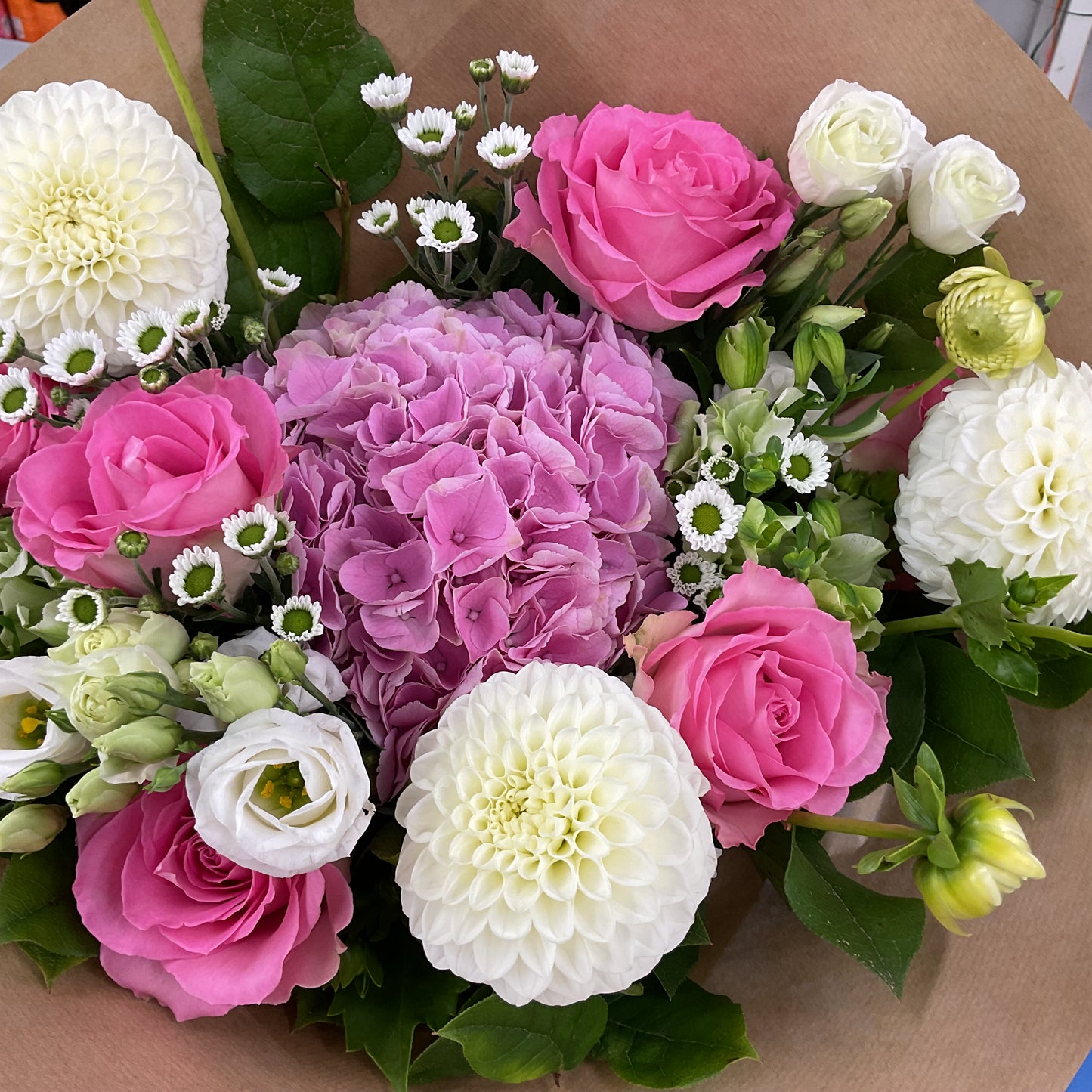 Pink and White Bouquet