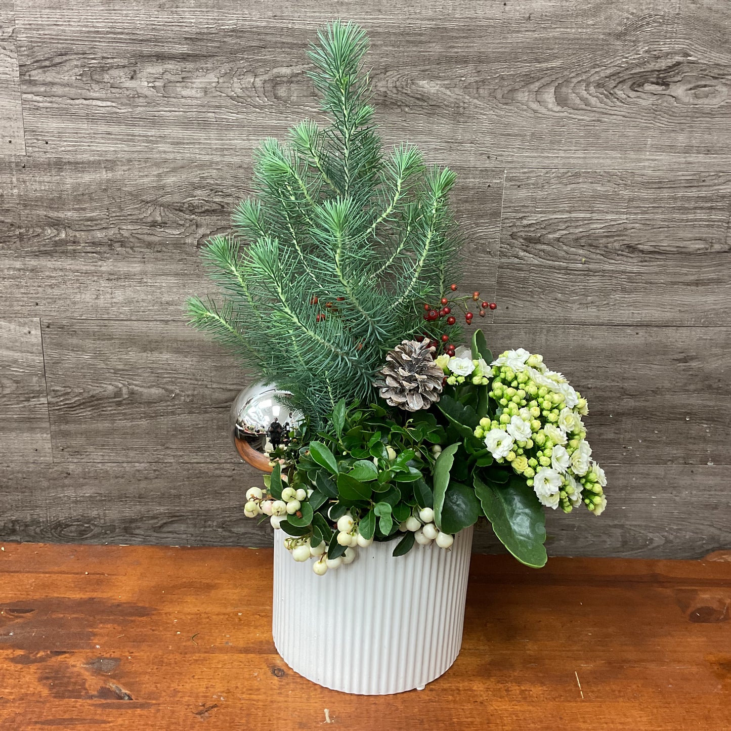 Winter Sparkle Planter