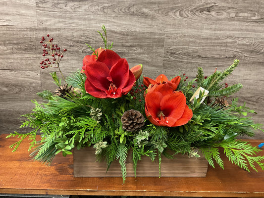 Holiday Flower Box