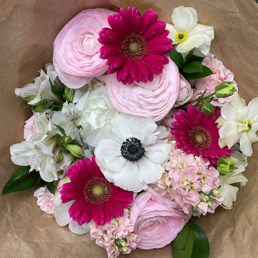 Pink and White Bouquet
