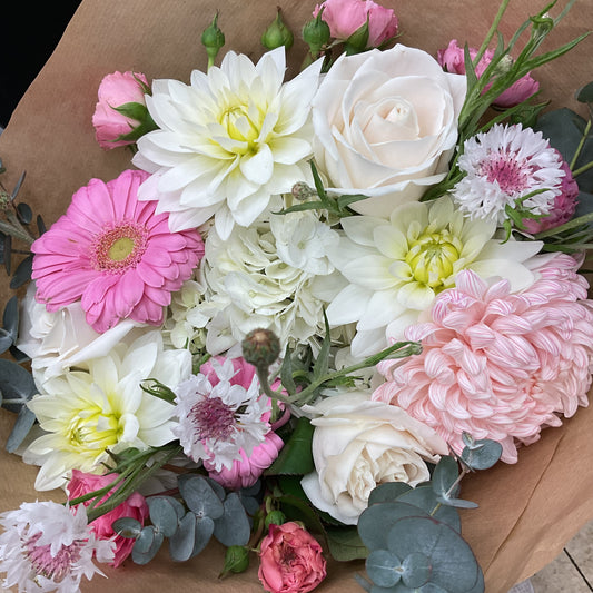 Pink and White Bouquet