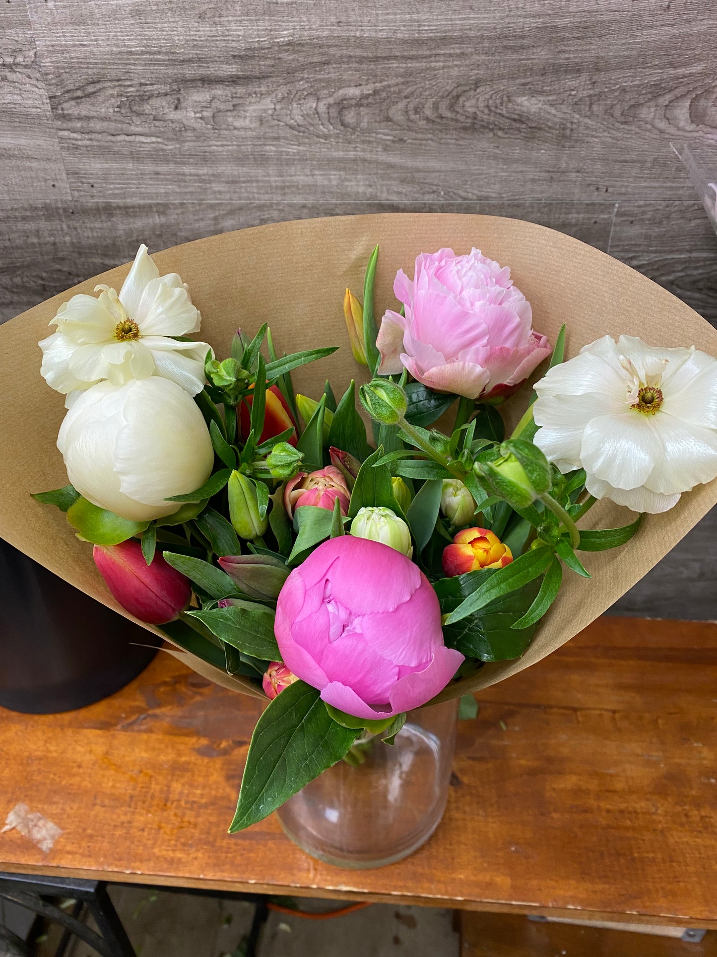 Peony&Tulip together – Forever Blooming