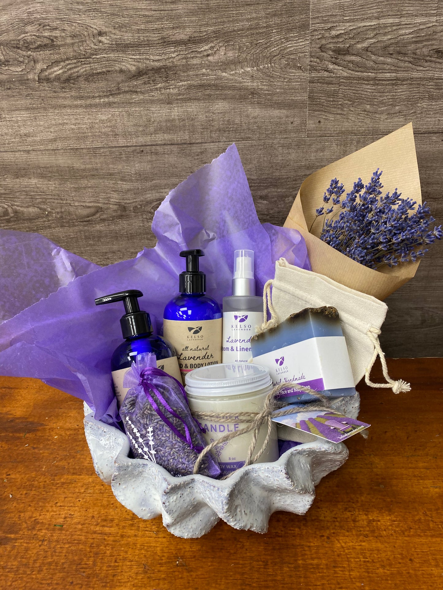 Luxury Lavender Gift Basket