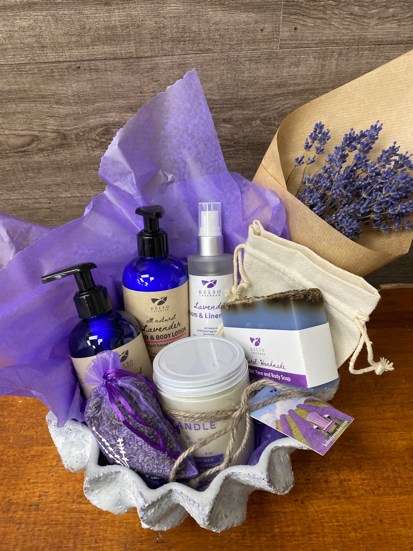 Luxury Lavender Gift Basket